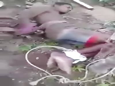 Disturbing Video Shows Thief in Brazil Tied up and Brutally Beaten 