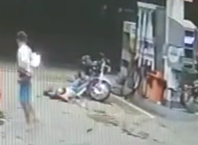 Cold Blooded Gas Station Murder [Brazil]