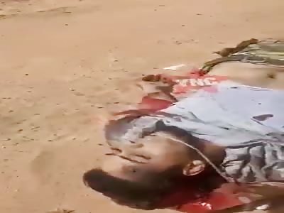 Turkmen Syrian and Libyan corpses fallen in battle