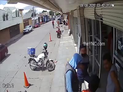 Motorbike riders execute the businessman and politician Ulises Rocha t