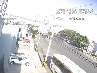 CCTV accident with fatal victim