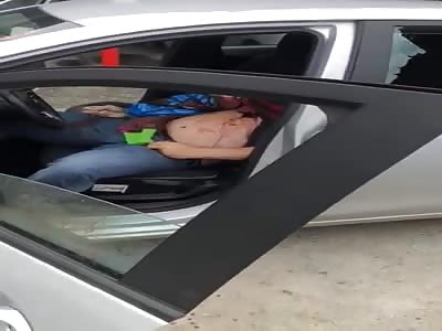 Man executed inside his car