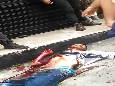 a normal day in brazil man shot dead 