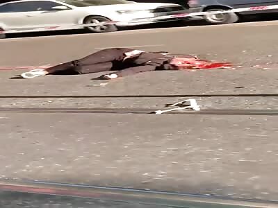 Woman was crushed by a truck when she fell from her motorcycle - 