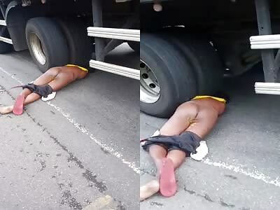 Another Woman Crushed Underneath Wheel of Huge Truck...