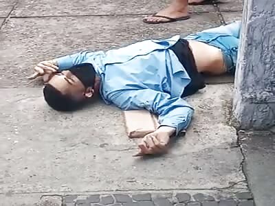 A bad day for a thief.. He dies after being shot by the Police 