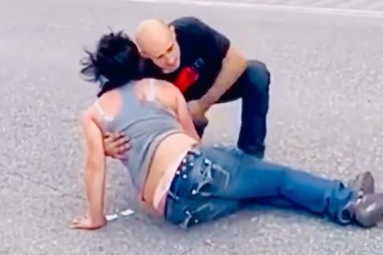 LOVE IS IN THE AIR! OPPS, IN THE ASPHALT!