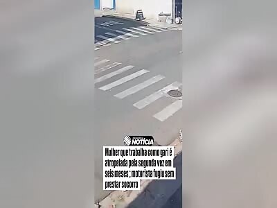 HER SECOND TIME BEING RUNOVER!