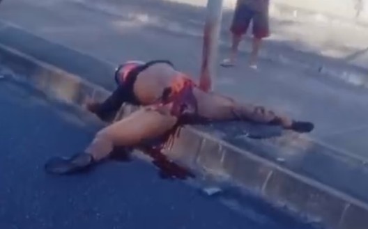 Motorcyclist On High Speed Killed By The Pole