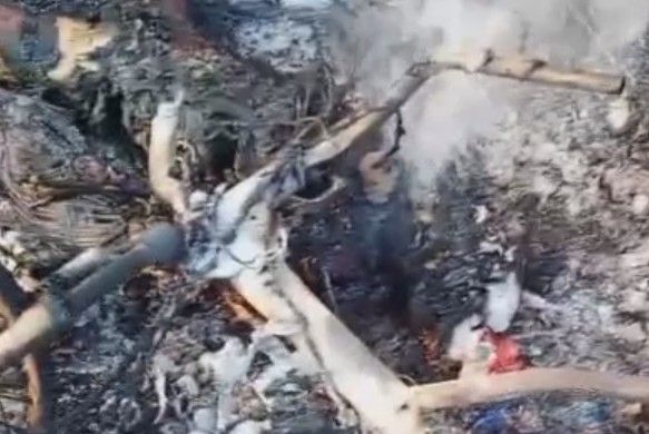 Man Was Murdered And Set On Fire