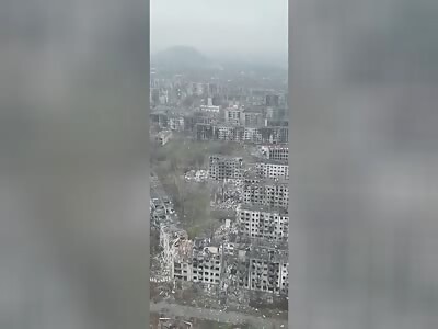Shocking images of the besieged city of Myrnohrad, in the Pokrovsk reg