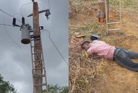 Result of Illegally Tapping into the Power Line