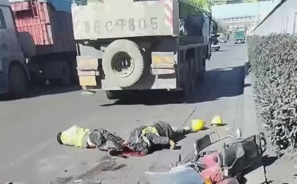 Two Workers Killed By Truck In China