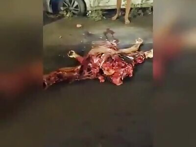 Man dies after being dragged by truck