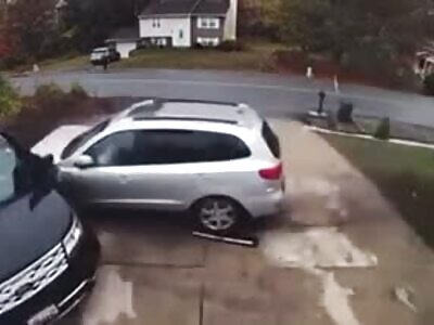 Kia boys crash car and leave driver inside