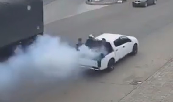 Six Injured After Pickup Truck With Explosive Detonates