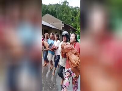 VICTIMS OF LANDSLIDE