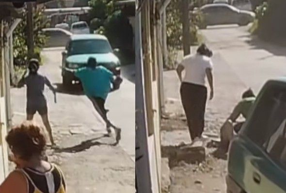 DAMN: Female Driver Hits Robbery Victim Instead Of A Thief