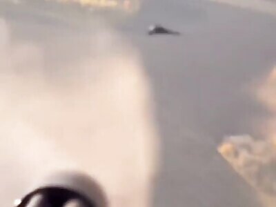 Ukrainian Mi-8 Helicopter Shoots Down Shahed Drone