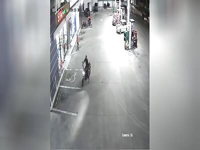 GIRL IS RUN OVER AT GAS STATION AND DIES