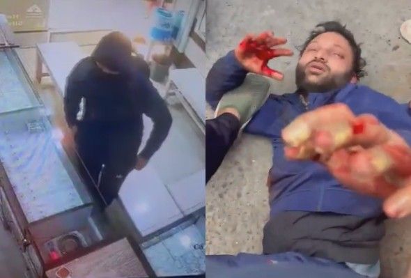 Jewellery Shop Owner Stabbed To Death By Masked Sicko in India 