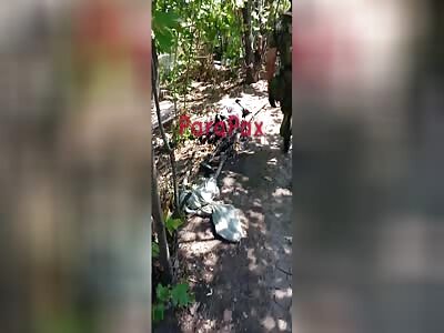 Russians blend into the landscape.