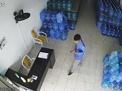 MAN AT WORK IS SHOT DEAD WITHOUT MERCY