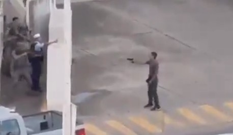 Armed Man Shot By Mexican Navy Officers