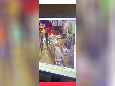 MACHETE FIGHT IN A BUSINESS