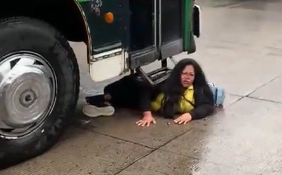 Woman's Lower Body Got Mangled By Bus