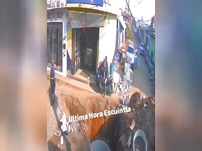 A MAN, A HOLE AND A FALL