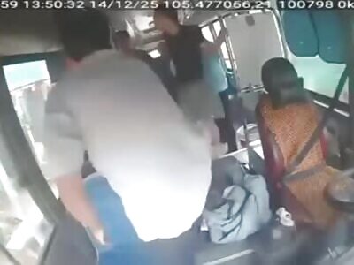 Man Gives Bus Driver A Beating