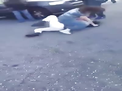 WTF IS WRONG WITH THESE PARENTS?? BRUTAL!! FACE SMASHING INTO PAVEMENT
