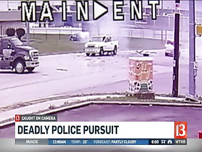 DEADLY POLICE CHASE ENDS IN ONE INNOCENT LIFE GONE