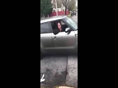 Road rage leads to a slap in the head 