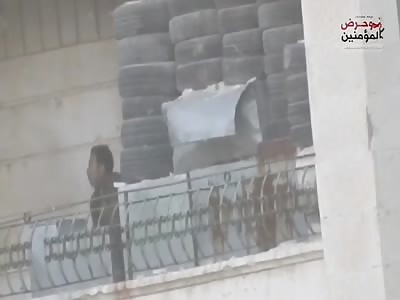 Assadist Lap Dog Taken Out With A Sniper Headshot Near Aleppo