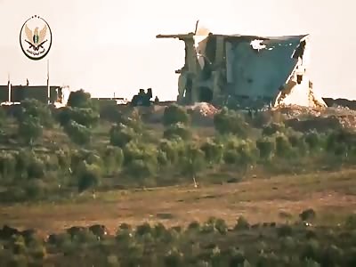 Direct Hit On Regime Soldiers 