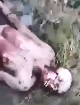 {Aftermath} Azerbaijani Soldier Had HIs Skull And Face Flayed Off