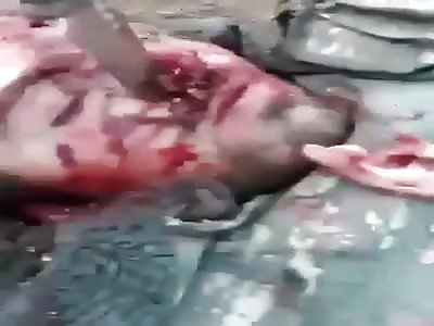 Azerbaijani Soldier Stabs A Dead Armenian In The Head (clean version) 