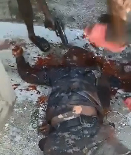 Haitian Cop Was Killed And Has His Corpse Kicked And Beaten