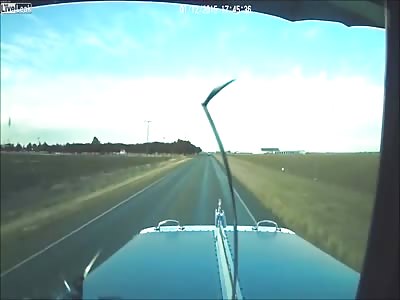Truckers day ruinedbby woman driver in Texas