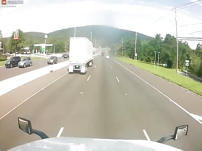 Road rage turns Into tractor-trailer crash