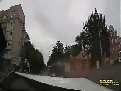 Girlfriend ejected from big crash...