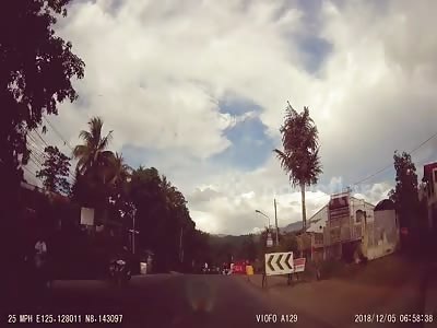 Motorcycle crash Philippines
