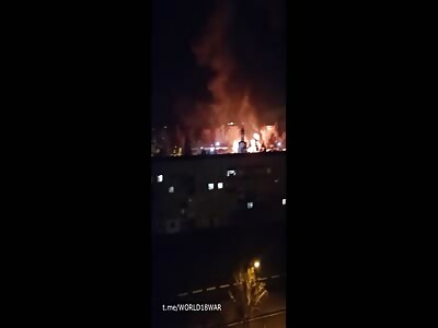 Night fights in Ukraine