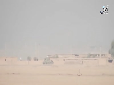 In a new video purportedly circulated by the Islamic State, Daesh terrorists show a guided missile strike in Iraq.