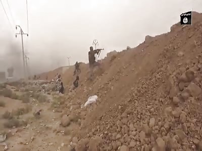Daesh Fighter Being Killed by Sniper