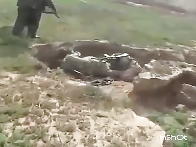 Isis in Intense exchange of shots with enemy soldiers