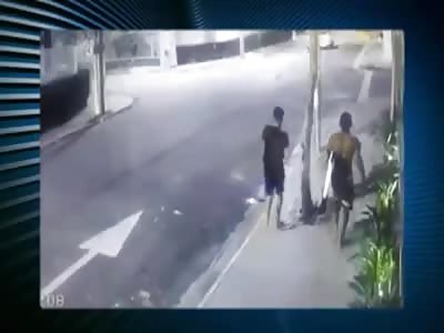 Man running in fortress