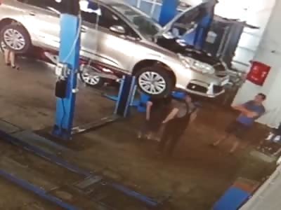 Mechanic Crushed in Terrible Work Accident